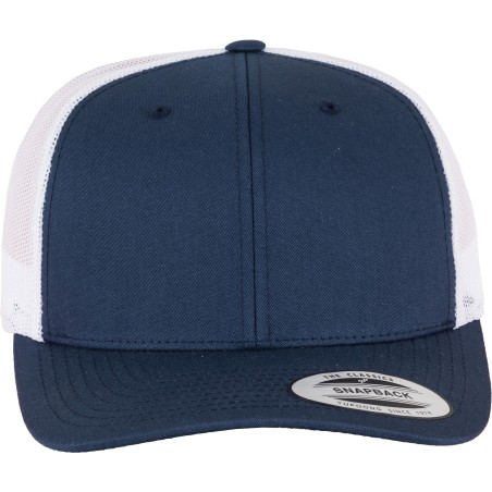 Two-tone retro trucker cap