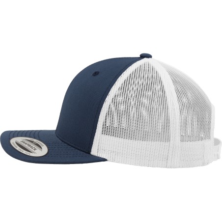 Gorra trucker retro bicolor