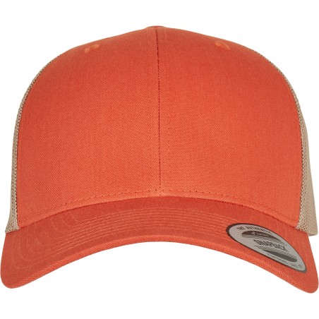 Two-tone retro trucker cap