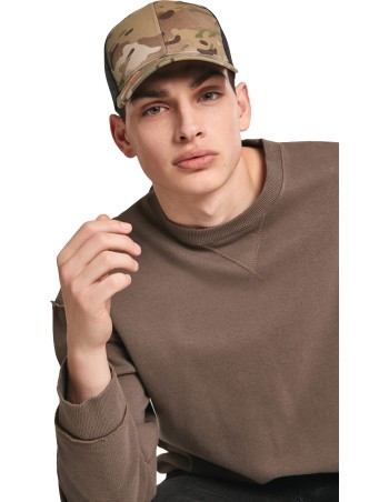Gorra trucker retro multicam