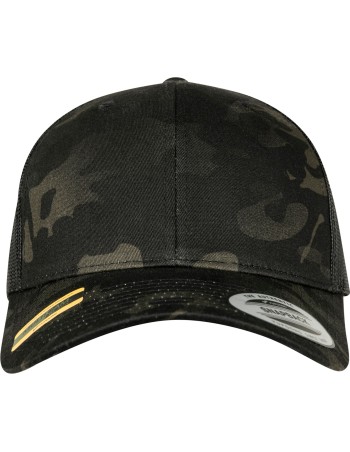 Gorra trucker retro multicam 2