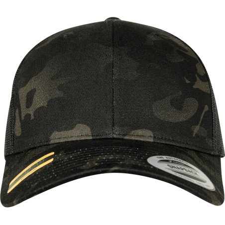 Retro Multicam trucker cap