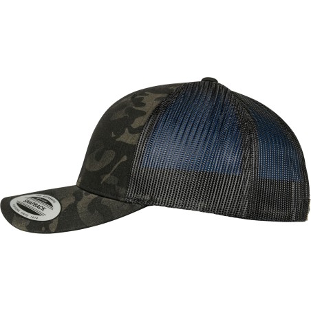 Retro Multicam trucker cap