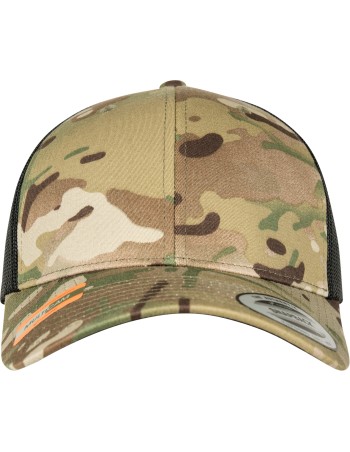 Gorra trucker retro multicam 2