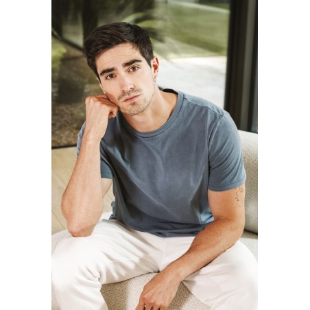 Camiseta efecto lavado unisex