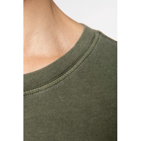 Camiseta efecto lavado mujer