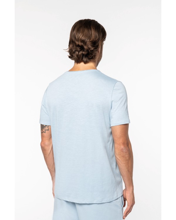 Camiseta con bordes sin rematar hombre 2