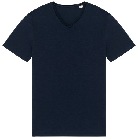 Camiseta con bordes sin rematar hombre