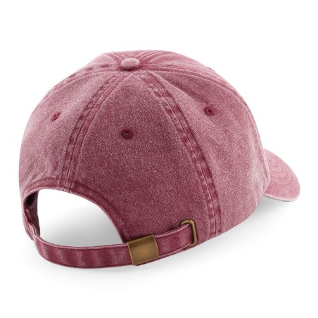 Gorra vintage de perfil bajo