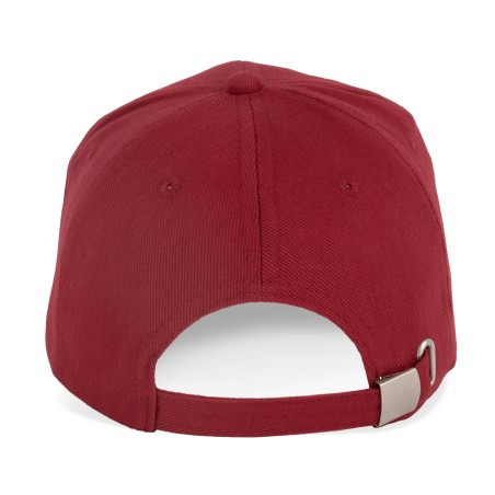 6 panel cap in organic cotton
