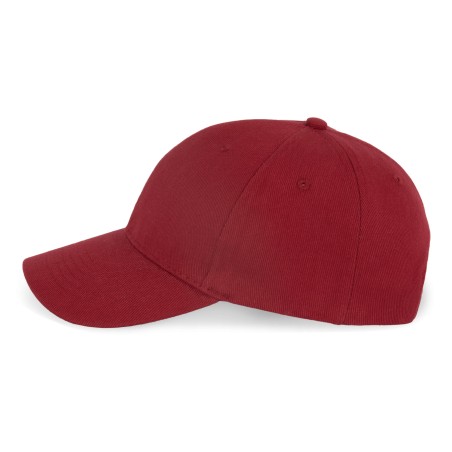 Gorra de algodón bio - 6 paneles