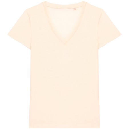 Camiseta cuello de pico mujer