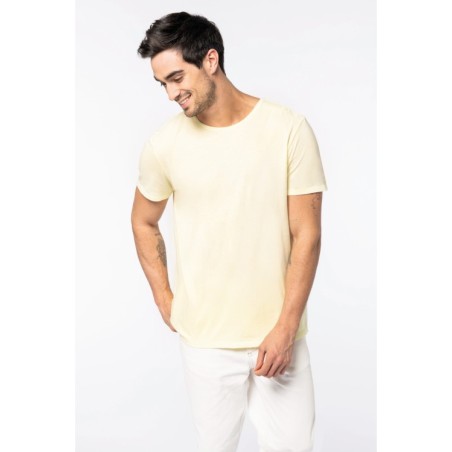 Camiseta efecto lavado manga corta unisex