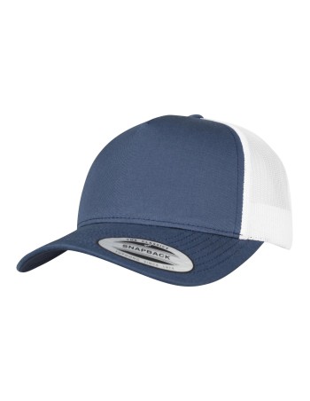 Two-tone retro trucker cap