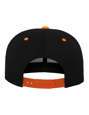 Classic two-tone snapback cap 2