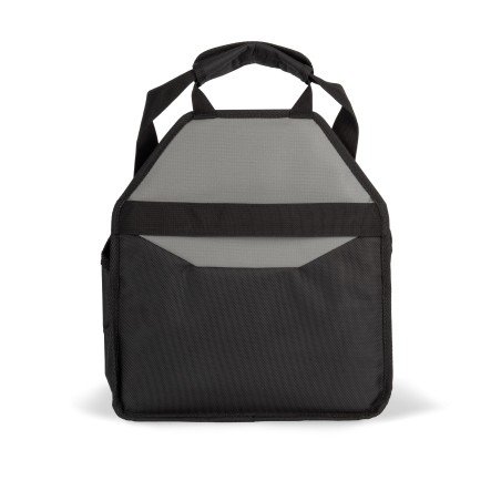 Tool bag suitable for portable ladders