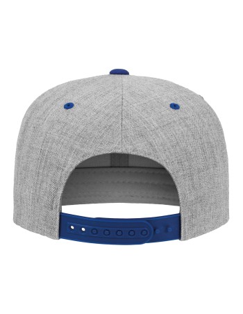 Classic two-tone snapback cap 2