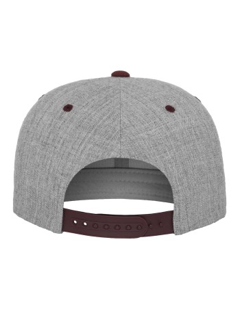 Classic two-tone snapback cap 2