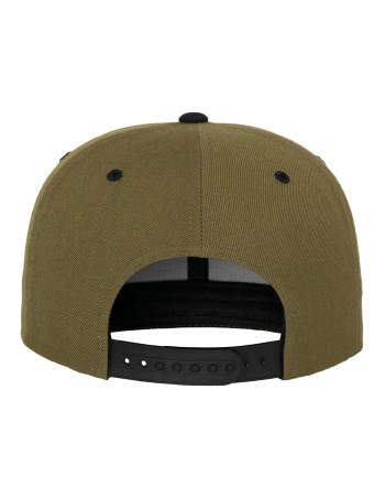 Classic two-tone snapback cap 2