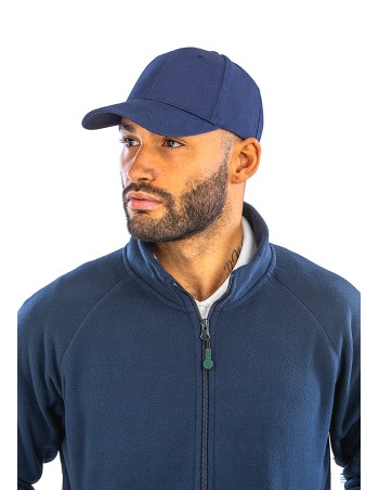 6-panel recycled cap