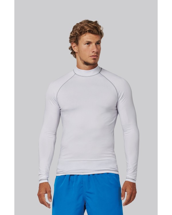 Camiseta surf con protección UV manga larga hombre