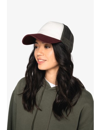 Gorra trucker ecorresponsable 5 paneles unisex