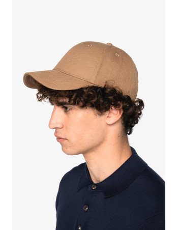 Gorra ecorresponsable 6 paneles unisex