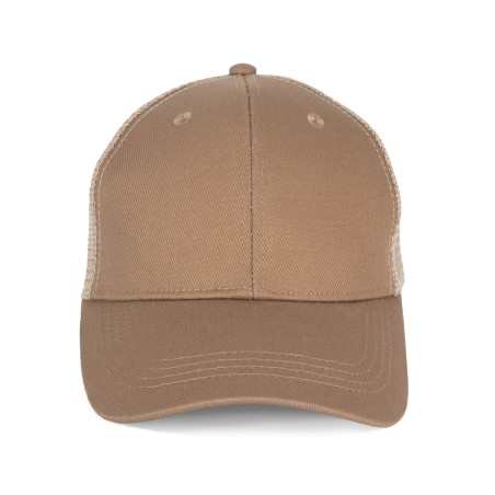 Gorra trucker ecorresponsable 6 paneles unisex