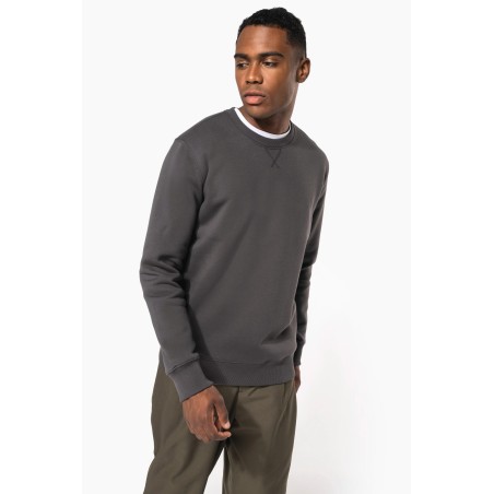 Sudadera cuello redondo