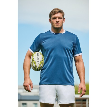Camiseta rugby manga corta  unisex