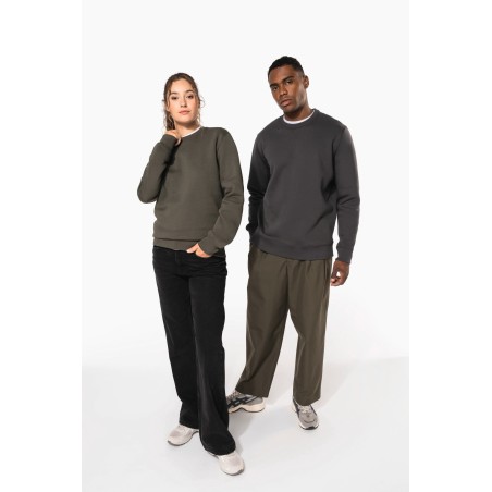 Unisex crew neck sweatshirt