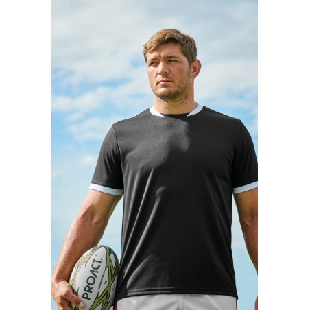 Camiseta rugby manga corta  unisex