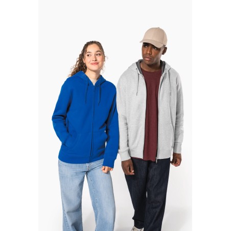 Sudadera capucha y cremallera