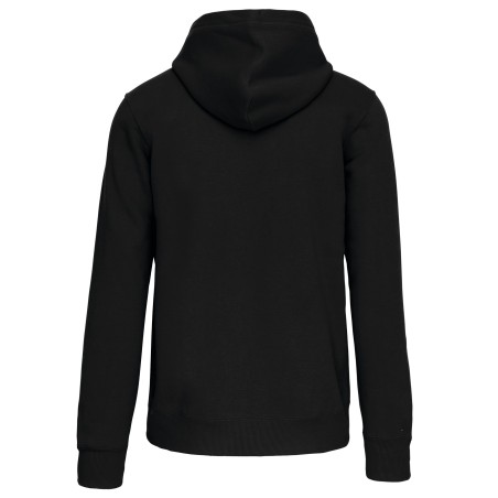 Full zip hooded sweatshirt
