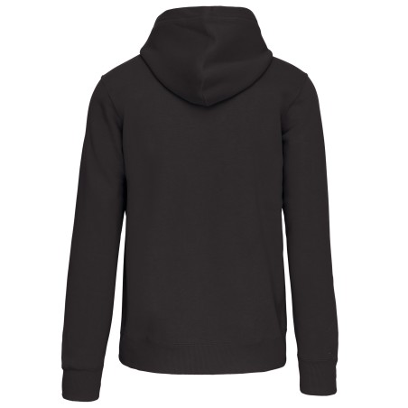 Full zip hooded sweatshirt
