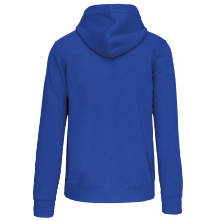 Full zip hooded sweatshirt