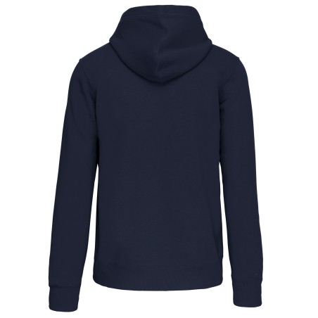 Full zip hooded sweatshirt