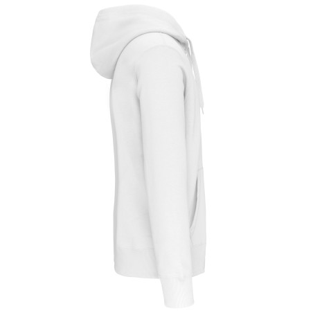 Full zip hooded sweatshirt