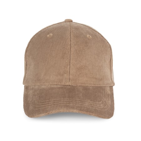 Eco-friendly unisex corduroy cap 6 panels