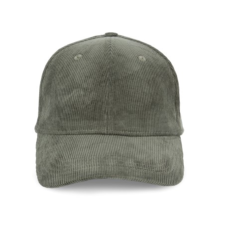 Eco-friendly unisex corduroy cap 6 panels