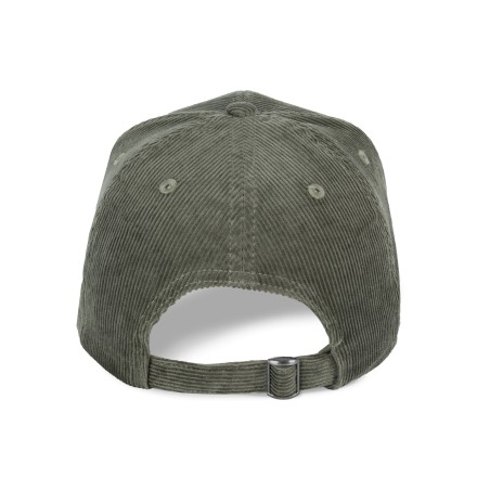 Eco-friendly unisex corduroy cap 6 panels