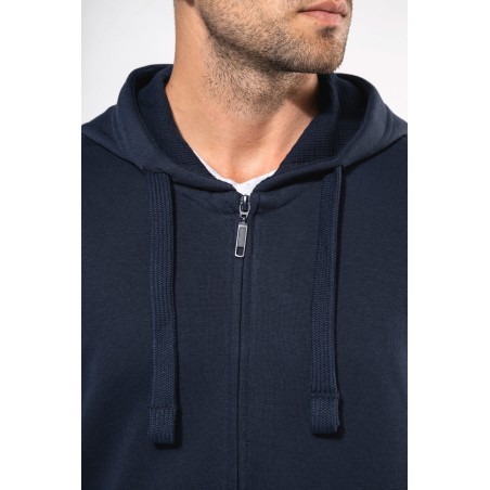 Sudadera con capucha y cremallera