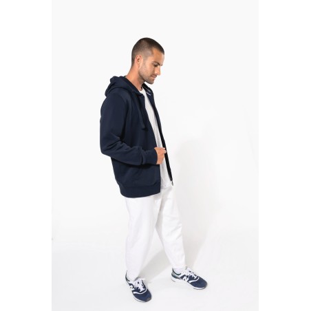 Sudadera con capucha y cremallera