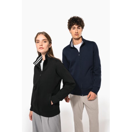 Men\\\'s full zip sweat jacket