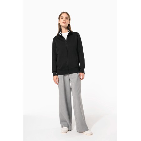 Ladies\\\' full zip sweat jacket