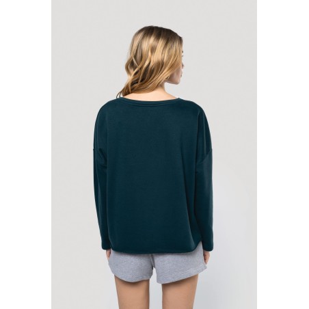 Sudadera holgada de mujer