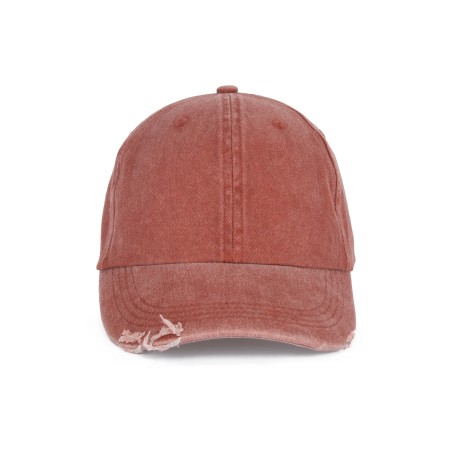 Destroyed washed cap