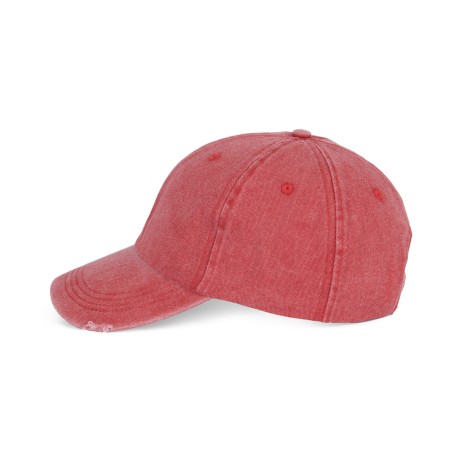 Gorra vintage efecto desgastado - 6 paneles