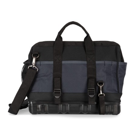 Tool bag with plastic base