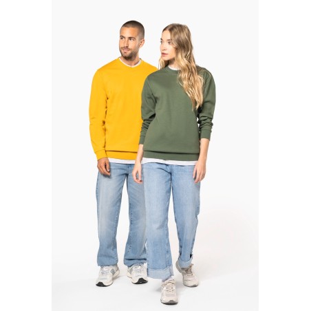 Sudadera cuello redondo